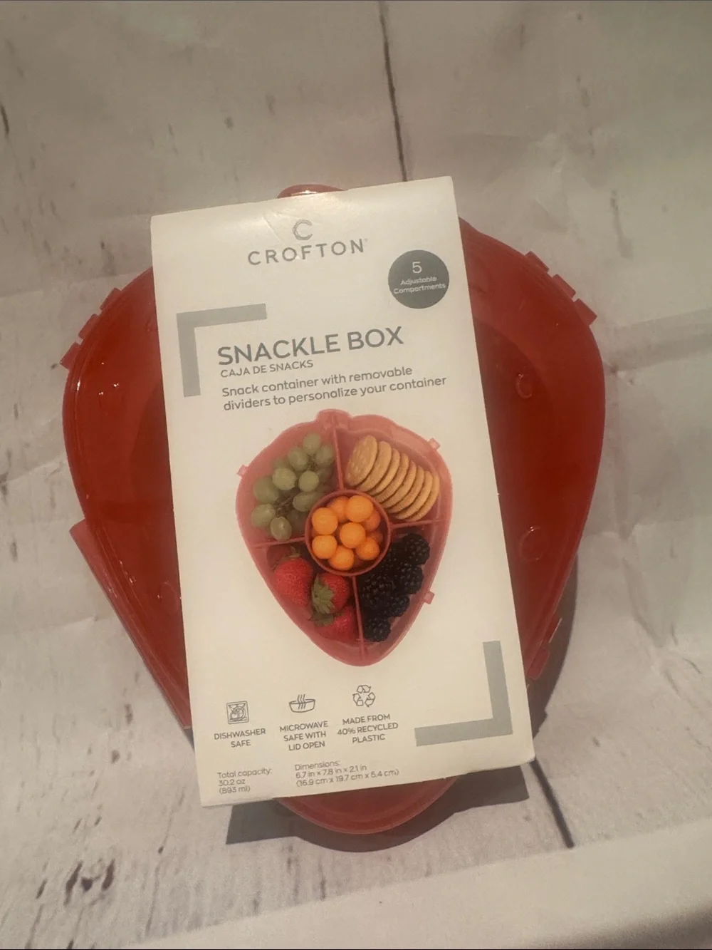 NWT Crofton snackle box